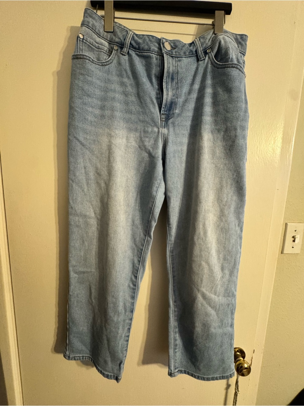 Gibson Latimer Light Blue Straight Leg Jeans